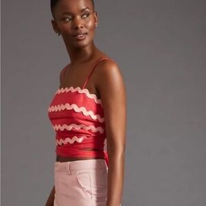 FARM RIO Ric Rac Wrap / Crop Top for Anthropologie
Size XL